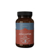 Terranova Astaksantiini 4 mg Complex; purkki mustalla korkilla ja ruskean-punaisella etiketillä; sisältää 50 vegetaarista kapselia; merkinnät 100 % vegaaninen, ei lisäaineita, luonnollinen antioksidanttituki.