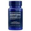 Life Extension L-Carnitine; sininen muovipurkki, jossa valkoinen, mattapintainen etiketti; lieriön muotoinen ja kierrekorkillinen; etiketin mustassa tekstissä ravintosisältötiedot L-Carnitine 500 mg -kapseleille sekä ainesosat ja valmistajan tiedot.