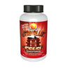 Sana-sol Vitanallet -monivitamiinit; lieriömäinen muovipullo punaisella kiiltävällä etiketillä; etiketissä useita sarjakuvamaisia karhupurukumeja sekä luettavaa tekstiä "limited edition" ja "120 chewable tablets"; korkki valkoinen; tuote kuvattu vaalealla taustalla keskitettynä, ei ihmisiä tai käsiä.